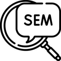 Seo search engine optimization vector