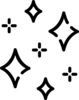 A black and white image of a star pattern vector