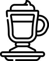 Coffee cup icon vector