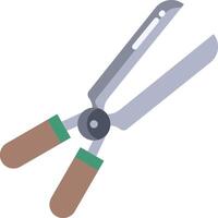 A pair of scissors with handles on a white background vector