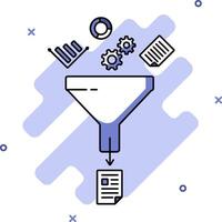How to create a funnel for your business vector