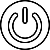 Power button icon illustration vector