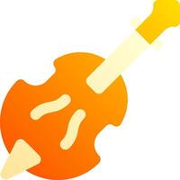A violin icon on a white background vector