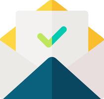 Email notification icon vector