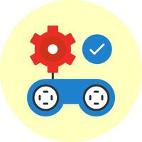 Gamification Flat Multi Color Icon vector