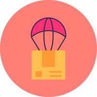 Dropshipper Flat Multi Color Icon vector