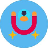 Lead Generation Flat Multi Color Icon vector