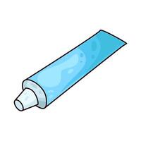 Illustration of toothpaste vector