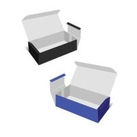 Stander Shoe Box template 3D, file vector