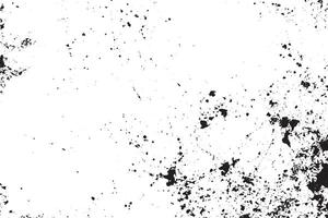 Black and white grunge texture with distressed noise, incorporating small particles, debris, and dust scratches, giving it a rugged and aged look vector