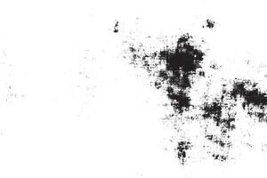 Aged and Textured Grunge Design with Black-and-White Halftone Patterns and Ink Splashes on a Distressed White Background vector