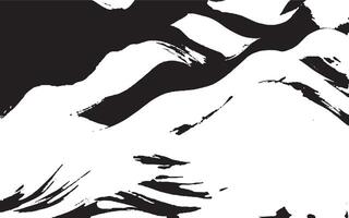 Wavy abstract pattern in monochrome texture vector