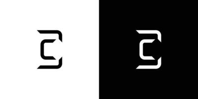 Modern and unique C logo design vector