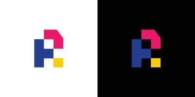 Modern and Unique initial A logo design vector