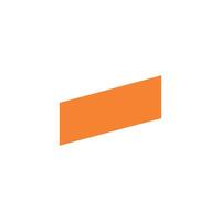 Simple Blank Sticker Ribbons in Flat Style Template Design vector