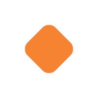 Rounded Blank Sticker Ribbons in Flat Style Template Design vector