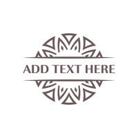 Sophisticated badge layout for branding designed for high-end labels vector