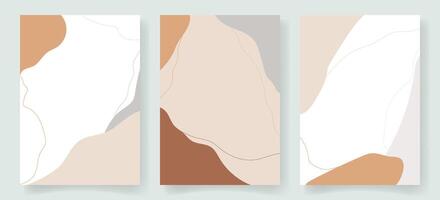 Abstract memphis backgrounds with wave shapes vector