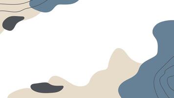 Abstract memphis backgrounds with copy space for text vector