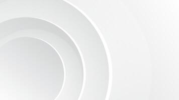 Elegant white background with circle pattern vector