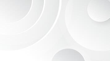 Elegant white background with circle pattern vector