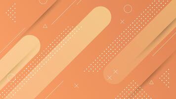 Abstract background with elements of lines, dots and geometric shapes vector