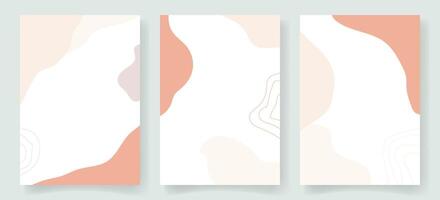 Abstract memphis backgrounds with colorful wave accents vector