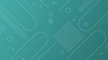 Abstract background with lines, dots and geometric accents vector
