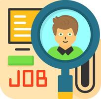 Recruitment Icon Design Symbol vector