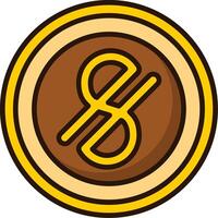 Uzbekistani Som Icon Design Symbpl vector