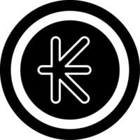 Lao Kip Icon Design Symbpl vector