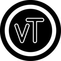 Vanuatu Vatu Icon Design Symbpl vector
