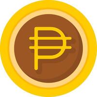 Mexican Peso Icon Design Symbpl vector