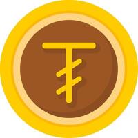 Mongolian Tugrik Icon Design Symbpl vector