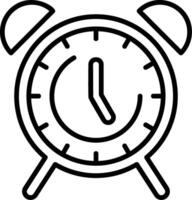 Alarm clock Icon Design vector