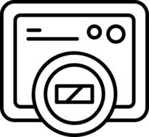Camera Icon Design vector
