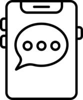 SMS Icon Design vector