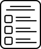 Task List Icon Design vector