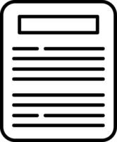 Writing Icon Design vector