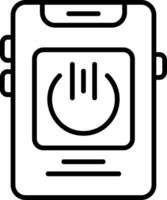Running apps Icon Design vector