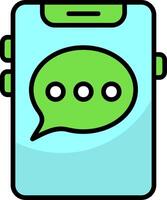SMS Icon Design vector