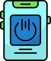 Running apps Icon Design vector