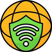 VPN Icon Design vector