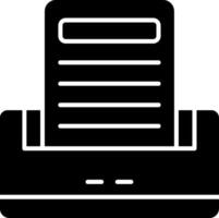 Print job Icon Design vector