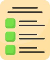 Task List Icon Design vector