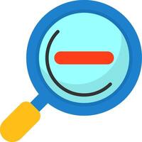 Zoom out Icon Design vector