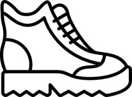 Work Boots Icon Design vector