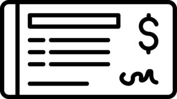Paycheck Icon Design vector