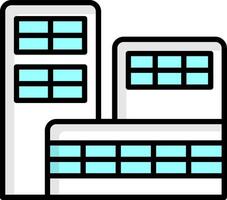 Office Building Icon Design vector