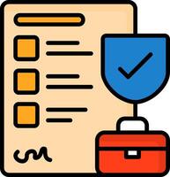 Job Security Icon Design vector
